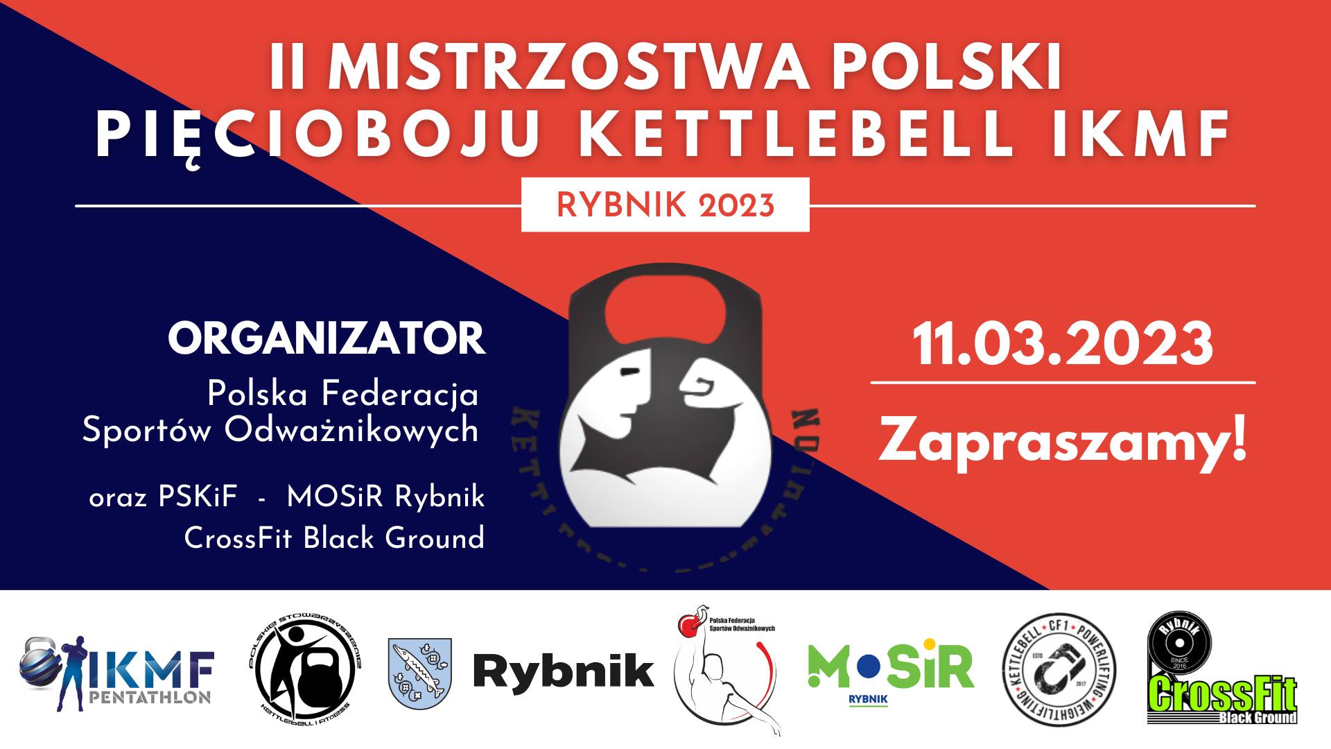 II Mistrzostwa Polski Pięcioboju Kettlebell IKMF - Rybnik 2023