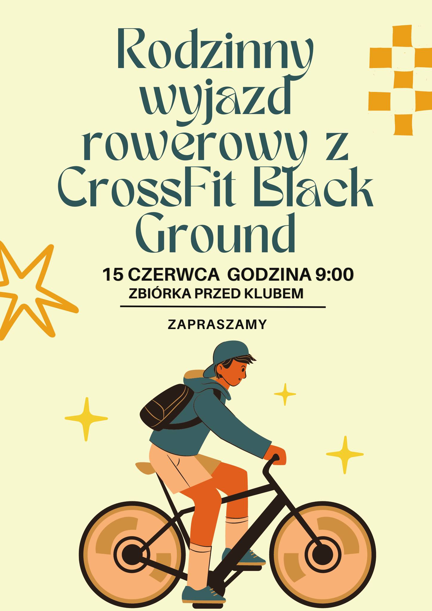 Rodzinny wyjazd rowerowy